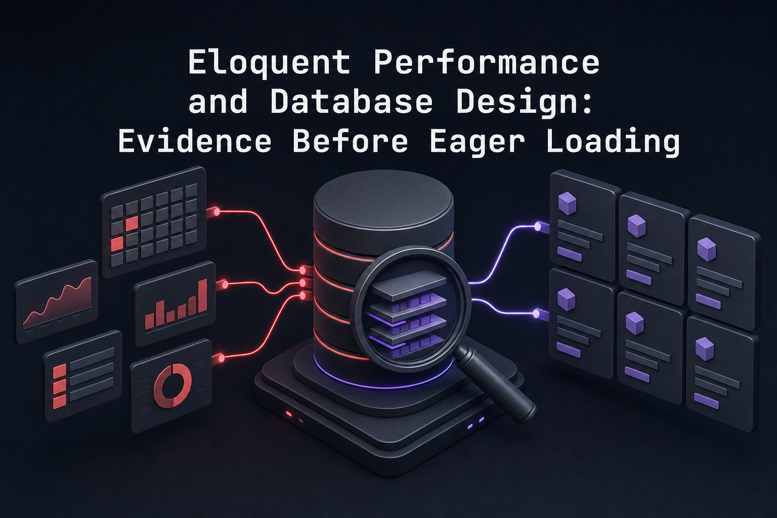 Eloquent Performance and Database Design: Evidence Before Eager Loading